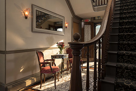 Entryway at the Mooring B&B